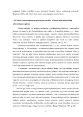 Mokyklos ir šeimos bendradarbiavimas neformaliajame ugdyme 12 puslapis