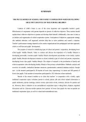 Mokyklos ir šeimos bendradarbiavimo ypatumai ugdant sveiką mokinių gyvenseną 3 puslapis