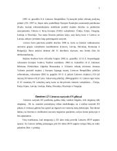 Lietuvos narystė Europos Sąjungoje (ES) ir jos ekonominė plėtros galimybės 4 puslapis