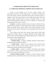 Narkomanijos prevencija mokykloje 18 puslapis