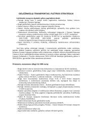 Lietuvos transporto plėtros pagrindinės kryptys 13 puslapis