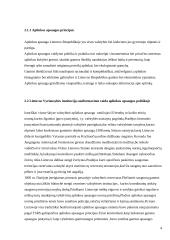 Lietuvos vyriausybinių institucijų vaidmuo aplinkos apsaugos politikoje 4 puslapis