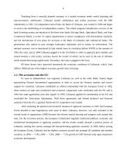 Lithuania: the entry into the eurozone 4 puslapis