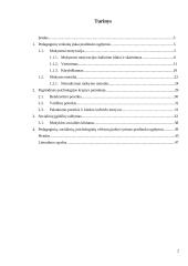 Pedagoginių veiksnių įtaka mokiniui 1 puslapis
