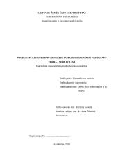 Produktyvaus cukrinių runkelių pasėlio formavimas naudojant Terra–Sorb Foliar 1 puslapis