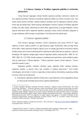 Regioninės politikos raida Europos Sąjungoje (ES) 14 puslapis