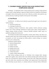 Marketingo komplekso vertinimo metodika: jaunimo darbo centro paslaugos 14 puslapis
