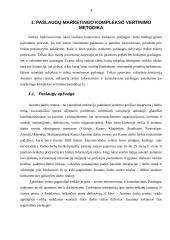 Marketingo komplekso vertinimo metodika: jaunimo darbo centro paslaugos 4 puslapis