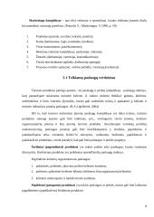 Marketingo planas: kelionių organizavimas UAB "Kauno grūda" 7 puslapis