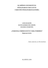 Veiksniai, formuojantys vaikų žaidimus