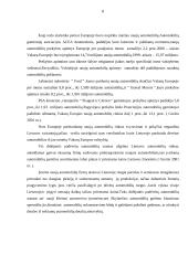 Verslo aprašymas: autoservisas "Tanagra" 8 puslapis