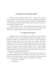 Marketingo strateginis planavimas įmonių veikloje 6 puslapis