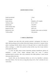 Verslo planas: gėlių salonas IĮ "Vesta" 2 puslapis