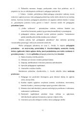 Mokytojo pašaukimo esmė ir ugdymas 11 puslapis