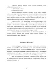 Mokytojo pašaukimo esmė ir ugdymas 14 puslapis