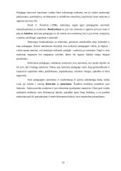 Mokytojo pašaukimo esmė ir ugdymas 18 puslapis