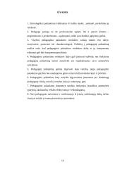 Mokytojo pašaukimo esmė ir ugdymas 19 puslapis