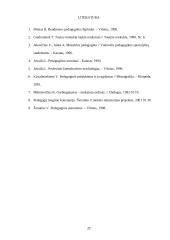 Mokytojo pašaukimo esmė ir ugdymas 20 puslapis