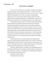 P. Verlenas "Lakštingala" 1 puslapis