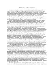 R. Granauskas "Šulinio tamsa" 1 puslapis