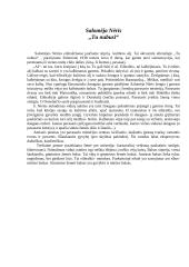S. Nėris "Tu nubusi" 1 puslapis