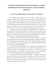 Paauglių probleminio elgesio ir nedalyvavimo neformaliojo ugdymo veikloje sąsajos 6 puslapis