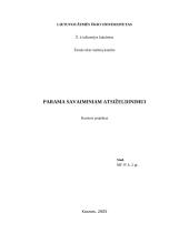 Parama savaiminiam atsiželdinimui