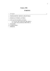 Pardavimų prognozės modelis: UAB "Švyturio – Utenos alus" 2 puslapis
