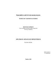 Aplinkos apsaugos ministerija 1 puslapis