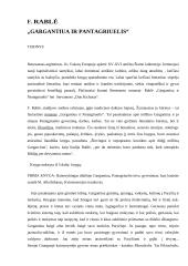F.Rablė Gargantiua ir pantagriuelis 1 puslapis