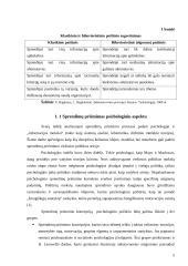 Asmenybė, pažinimas ir informacijos apdorojimas sprendimų priėmimo procese 5 puslapis