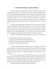 Asmenybė, pažinimas ir informacijos apdorojimas sprendimų priėmimo procese 9 puslapis