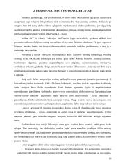 Personalo motyvavimas Lietuvoje 19 puslapis