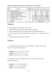 Planuojamos gaminti produkcijos pelningumo prognozė: UAB "Apranga" 19 puslapis