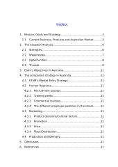 Business plan:  Market "Etam" 2 puslapis