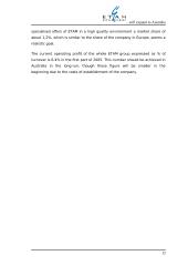 Business plan:  Market "Etam" 12 puslapis