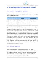 Business plan:  Market "Etam" 13 puslapis