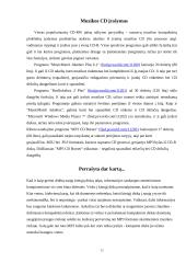 CD ir CD-RW įrenginių ypatybės 12 puslapis