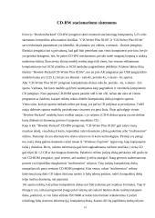 CD ir CD-RW įrenginių ypatybės 14 puslapis