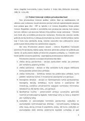 Privatizavimo raida Lietuvoje 9 puslapis