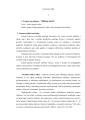 Projektas: "Būkime kartu" 2 puslapis