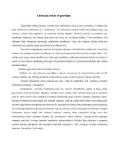 Rinkimų į Europarlamentą įstatymo analizė 5 puslapis
