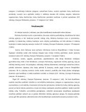 Rinkimų į Europarlamentą įstatymo analizė 8 puslapis