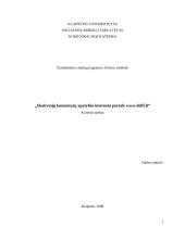 Skaitytojų komentarų ypatybės interneto portale delfi.lt 1 puslapis