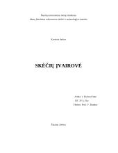 Skėčių įvairovė