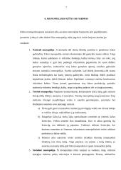 Socialinės ir ekonominės monopolijos pasekmės 8 puslapis