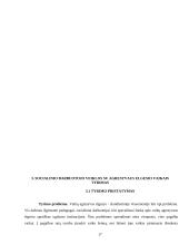 Socialinio darbuotojo veikla su agresyvaus elgesio vaikais ugdymo institucijoje 18 puslapis