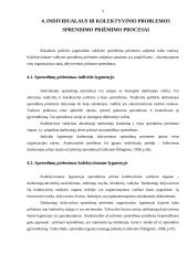 Sprendimų priėmimo procesas ir metodai 9 puslapis