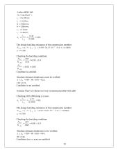 Steel stuctures: steel frame design 19 puslapis