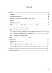 Svarbiausi išoriniai Lietuvos ekonomikos vystymosi veiksniai 2 puslapis